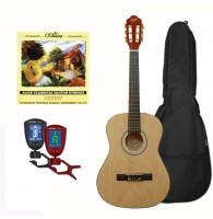 Детский гитарный набор 3/4 Vision Classic ONE - гитара, струны, чехол, тюнер